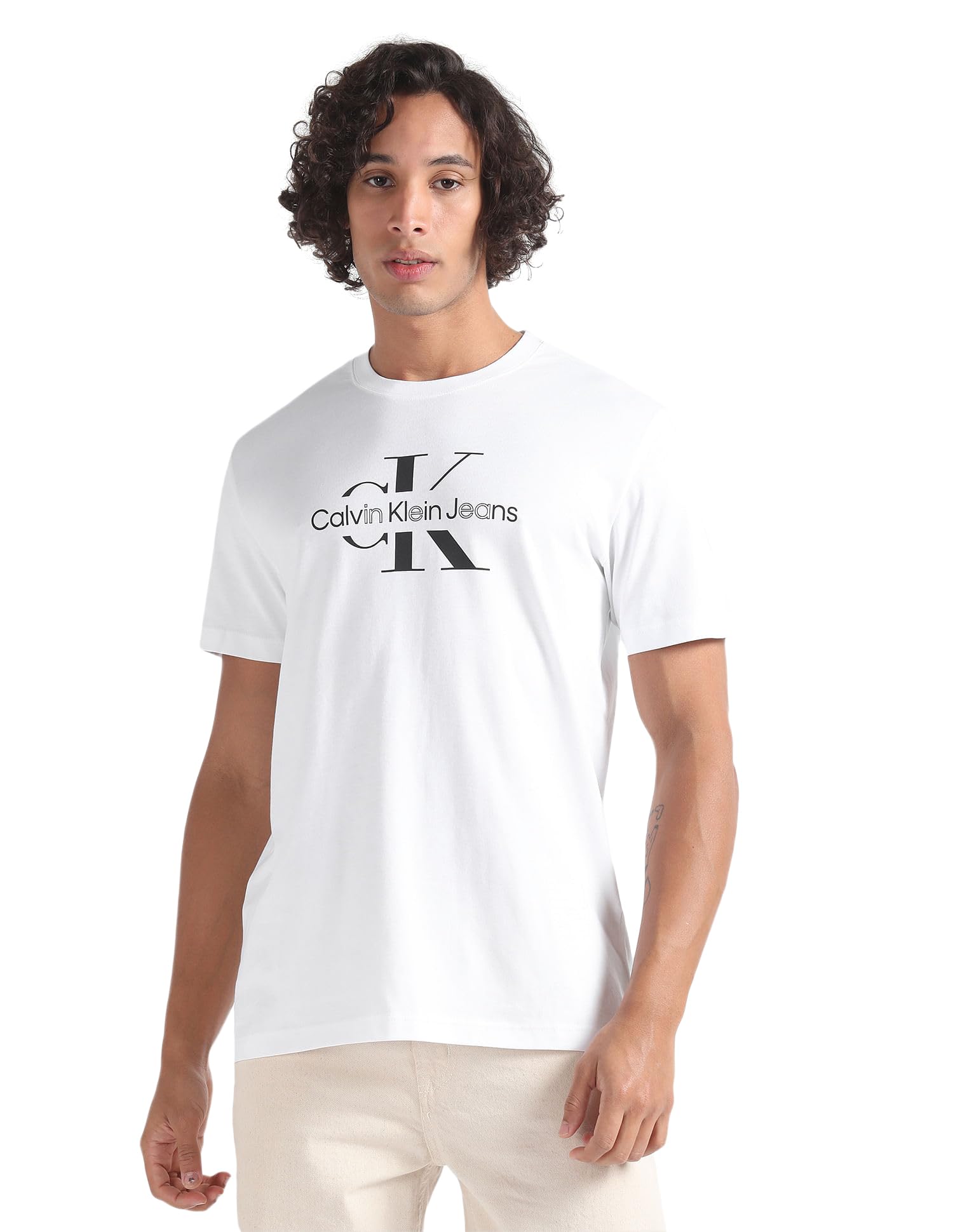 Calvin Klein Camiseta con diseño de monográfico para Hombre