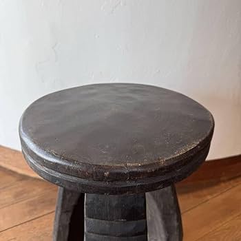 Amazon.co.jp: アフリカヌヌマ族スツールブルキナファソ民藝