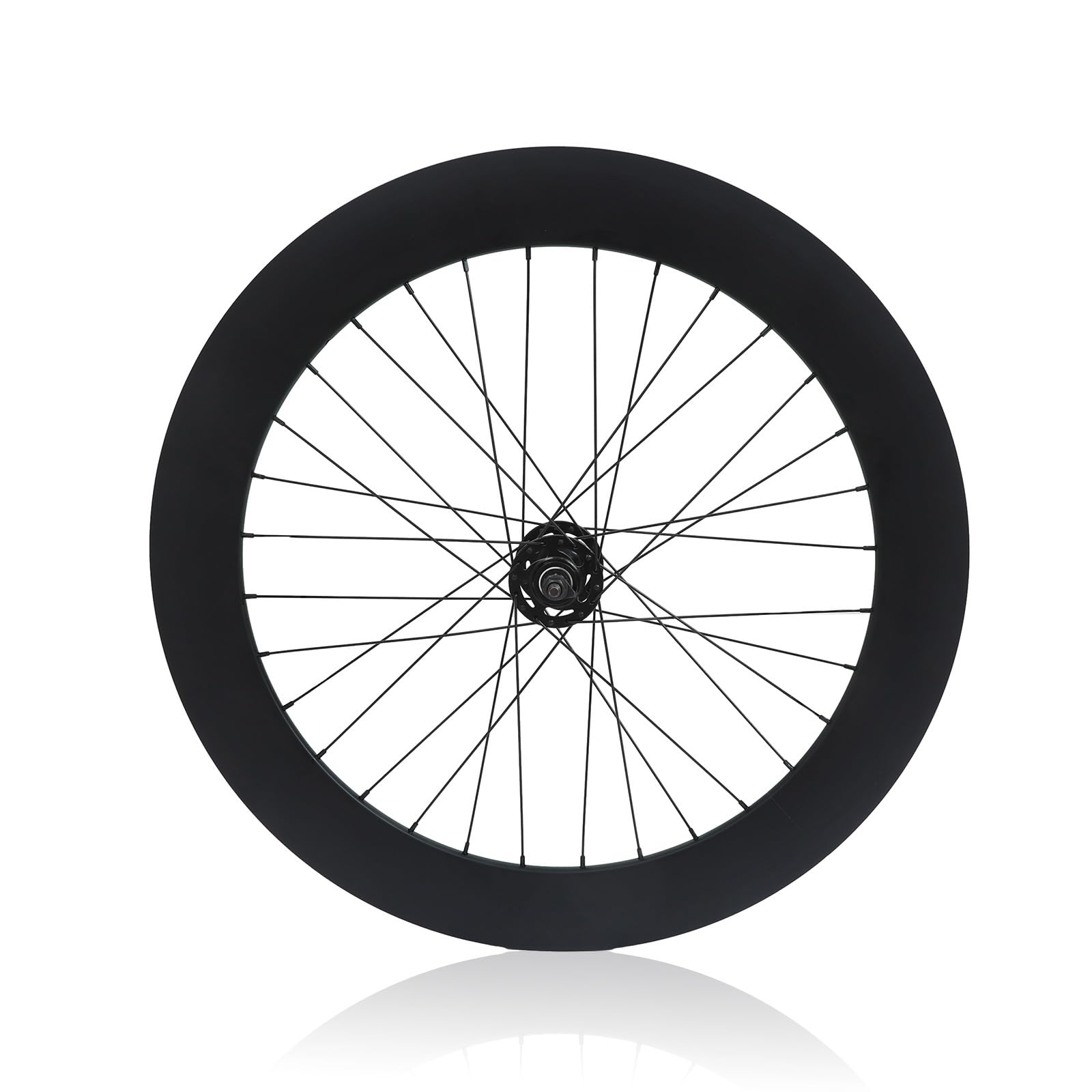 ZXGSXIOU 700C Fixed Gear Bike Wheelset 70mm Height Alu Alloy Track Front Rear Wheels 100/120mm V-Brake Bearing Hubs For 23-28C Outer Tires Road