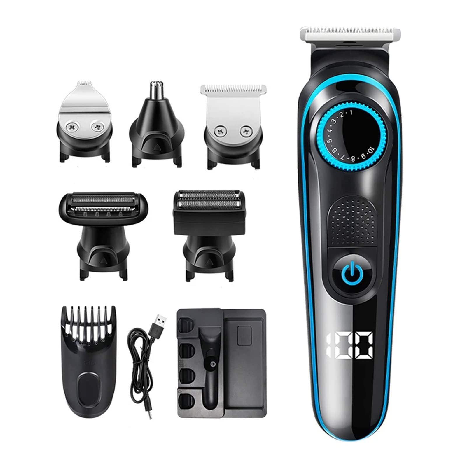 Hair Cutting Machine Clipper Multifunctiol Trimmer for Men Nose Trimmer Beard Hair Clippers Professiol Electric Hair Shaving
