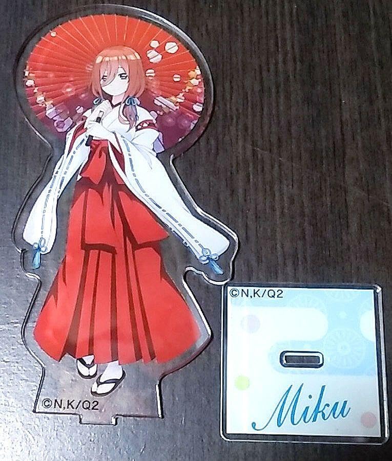 Amazon.co.jp: 五等分の花嫁 UCカードデザイン 巫女アクリルスタンド