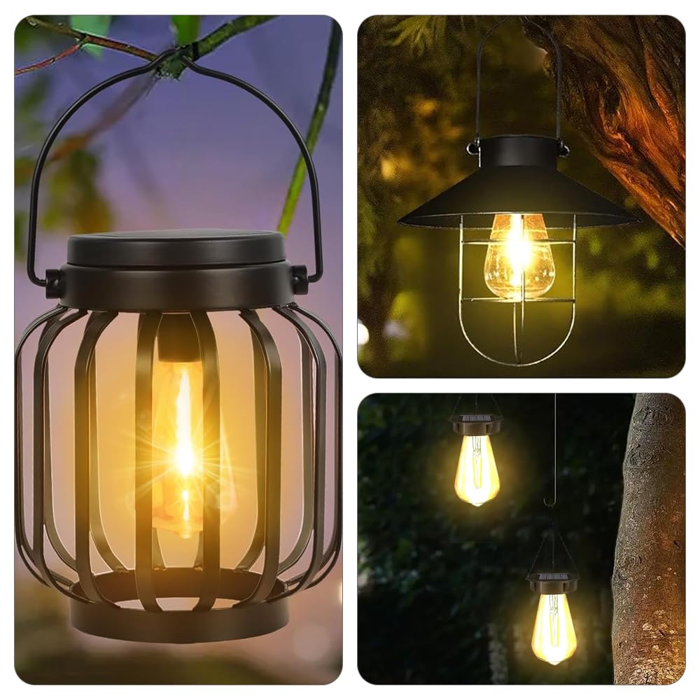 Vegena 6 Pièces Lampe Solaire De Rechange Avec Ampoule LED, Panneau