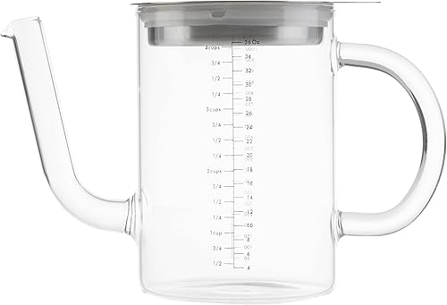 Norpro Separador de salsa con colador, 1 EA, blanquecino