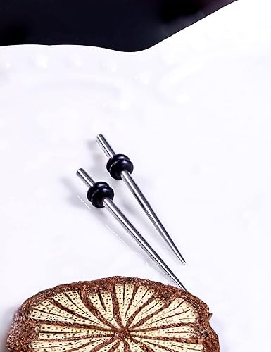 Miniatura 6 de Vsnnsns 14G 12G 10G 8G 6G 4G 2G 0G 00G 316L - Kit de estiramiento de acero inoxidable quirúrgico 316L, pasador de inserción para oreja, nariz,