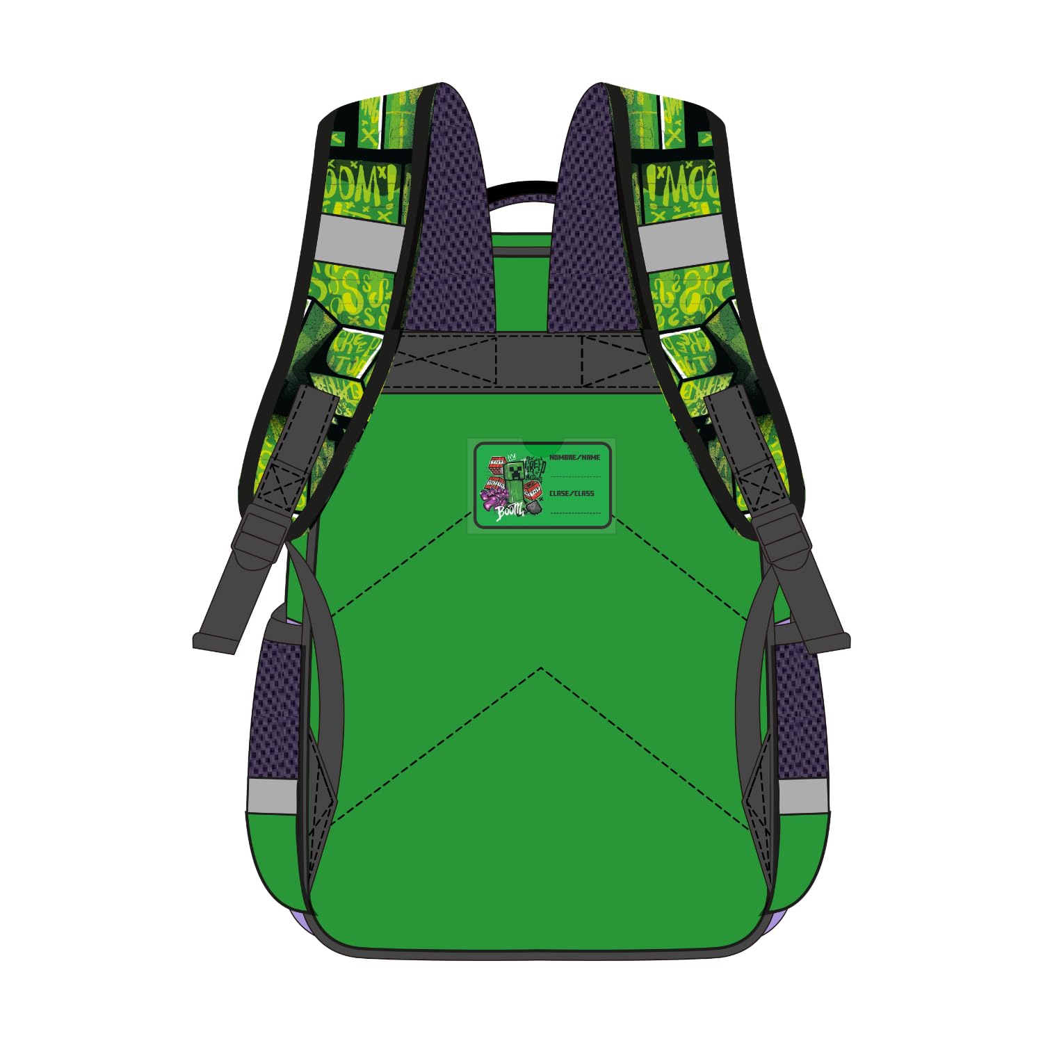 Kids Licensing Zaino Scuola Minecraft, Bambini, Medio
