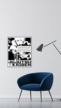 Ouroboros Art & Design - JJK Sorcery Showdown: Jujutsu Kaisen Anime Poster Set - Manga Art - Anime Poster - Yuji Itadori - Gojo Satoru - 6 Pieces - 8x10'' Inch - Unframed