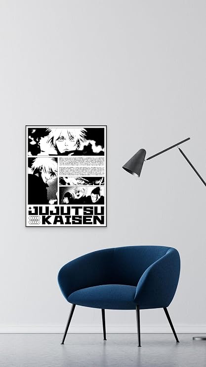 Ouroboros Art & Design - JJK Sorcery Showdown: Jujutsu Kaisen Anime Poster Set - Manga Art - Anime Poster - Yuji Itadori - Gojo Satoru - 6 Pieces - 8x10'' Inch - Unframed