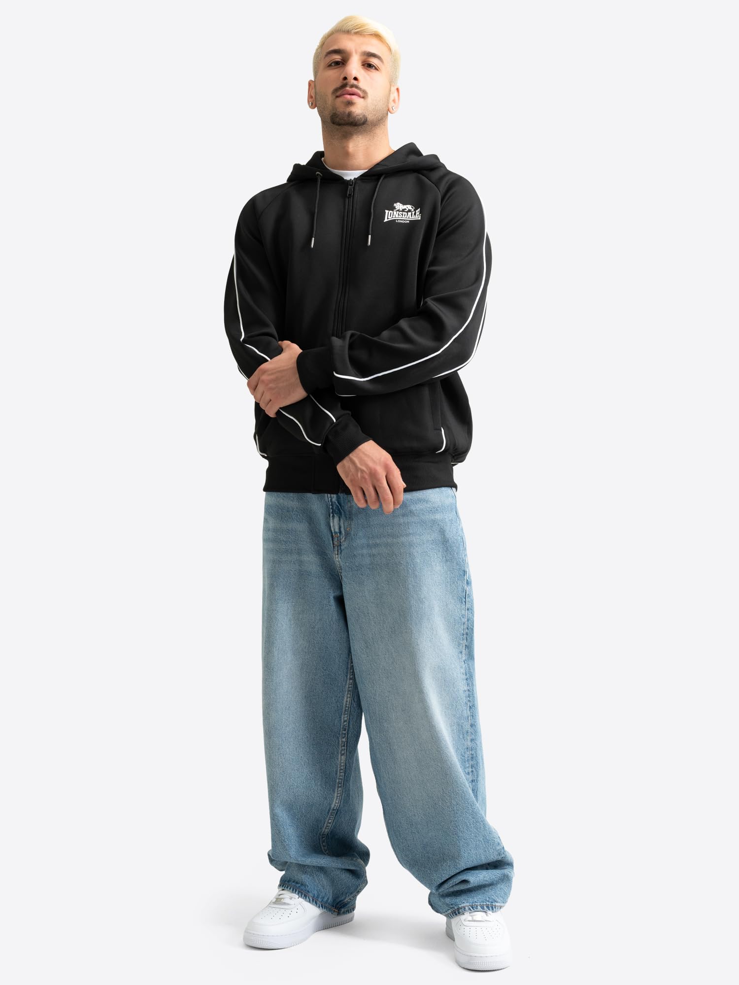 Lonsdale Achavanich Hooded Sweatshirt Hombre