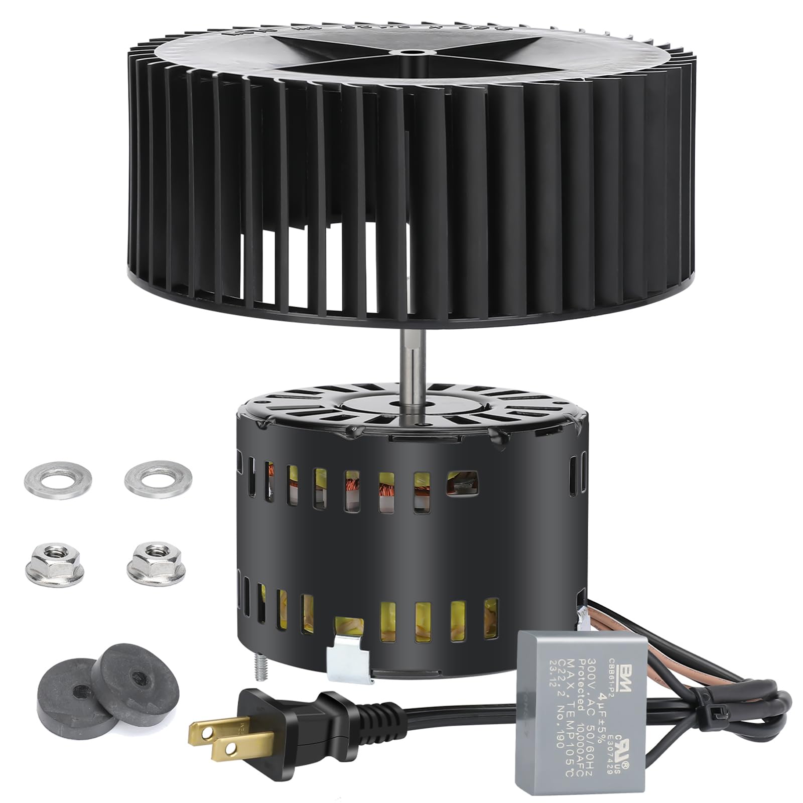 Criditpid S97015157 Bathroom Exhaust Fan Motor – Replacement For Broan-NuTone 674, 680, 680FL, 680FLT, 676-D (120V, 1620 RPM, 5-1/2" Wheel)