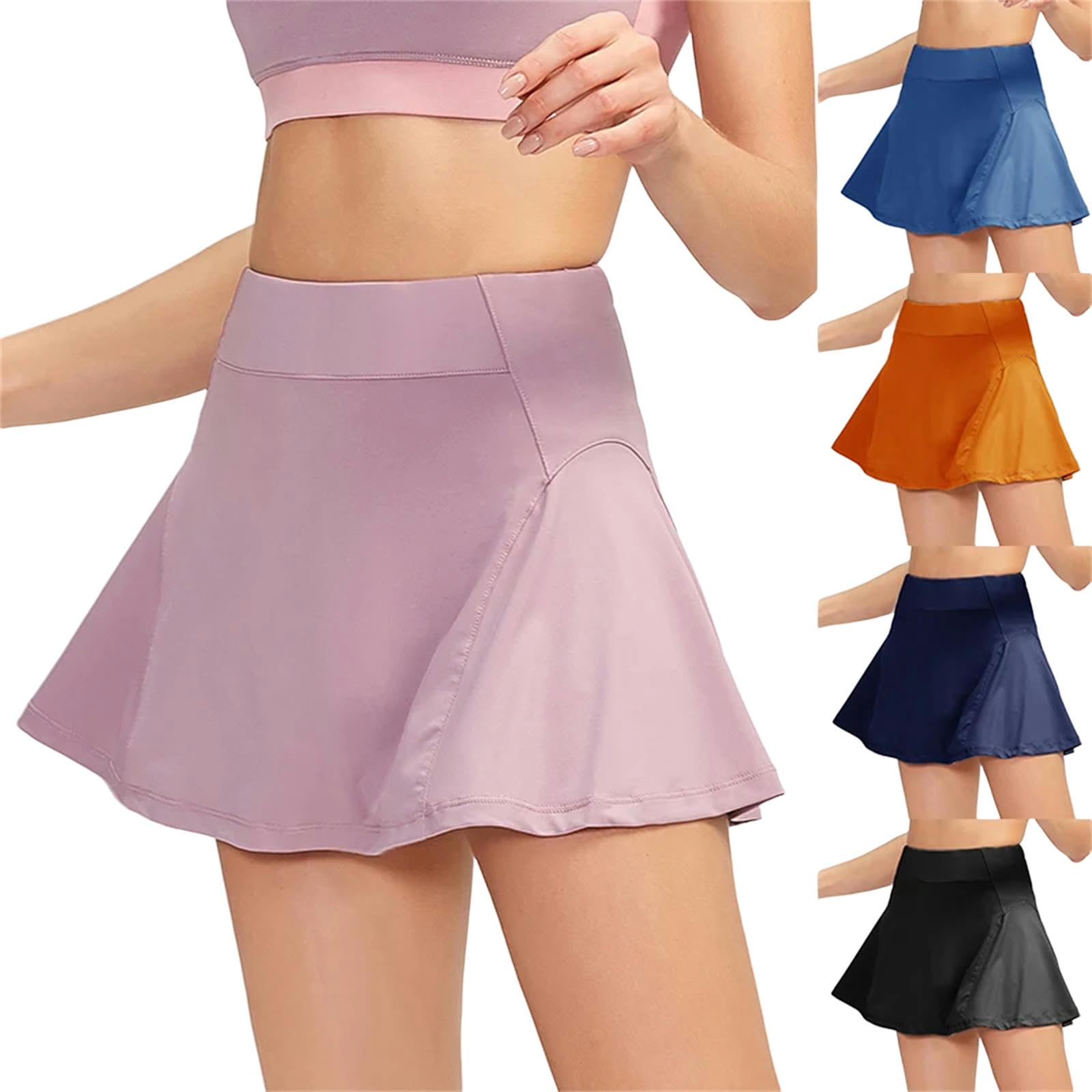 Jupe de Tennis Jupe De Tennis Running Short Jupe D'été Respirante Yoga Golf Jupe Plissée