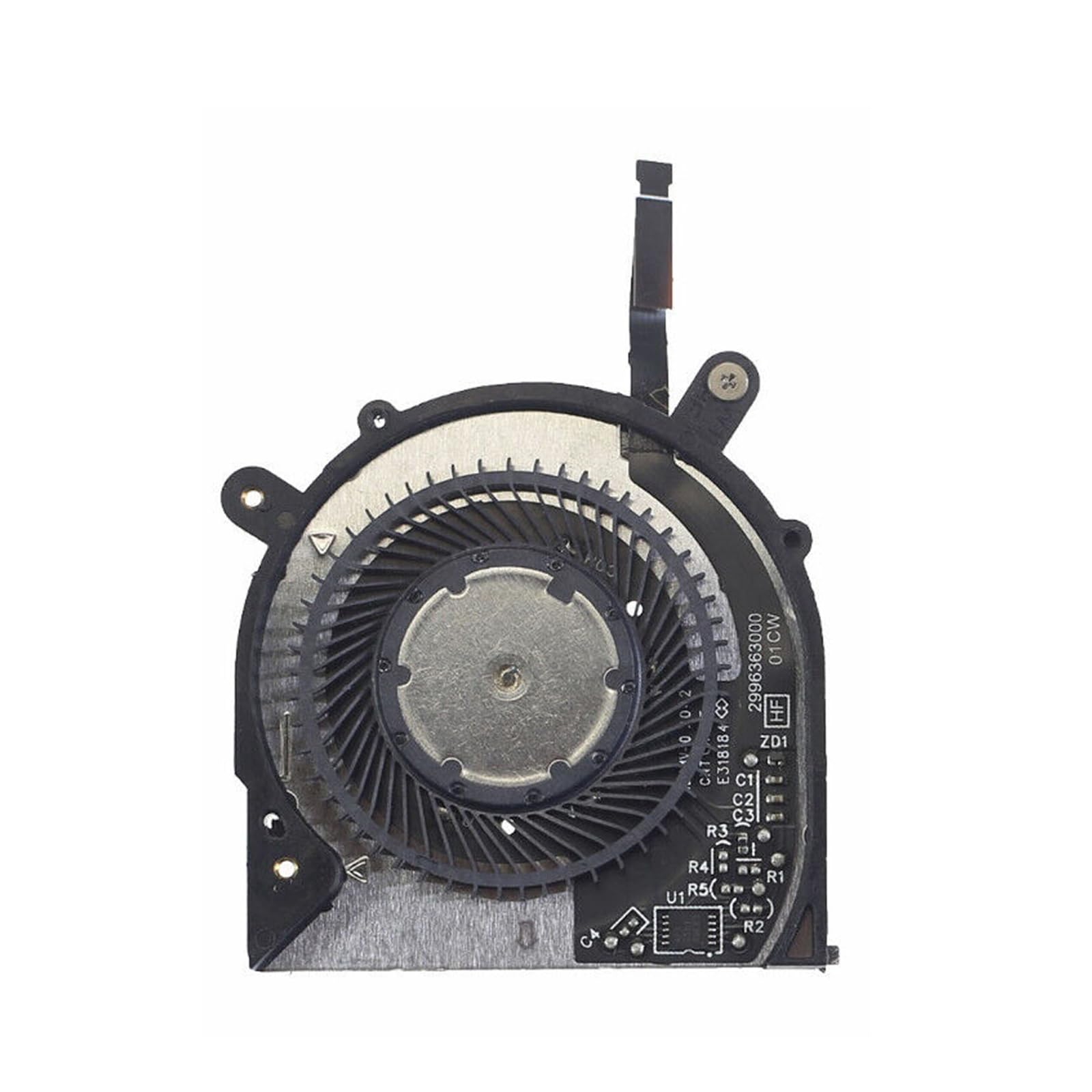 Originale Del Computer Portatile CPU GPU Ventola di Raffreddamento per XPS 13 7390 2-in-1 4Pin 4Wire 5V Notebook Radiatore