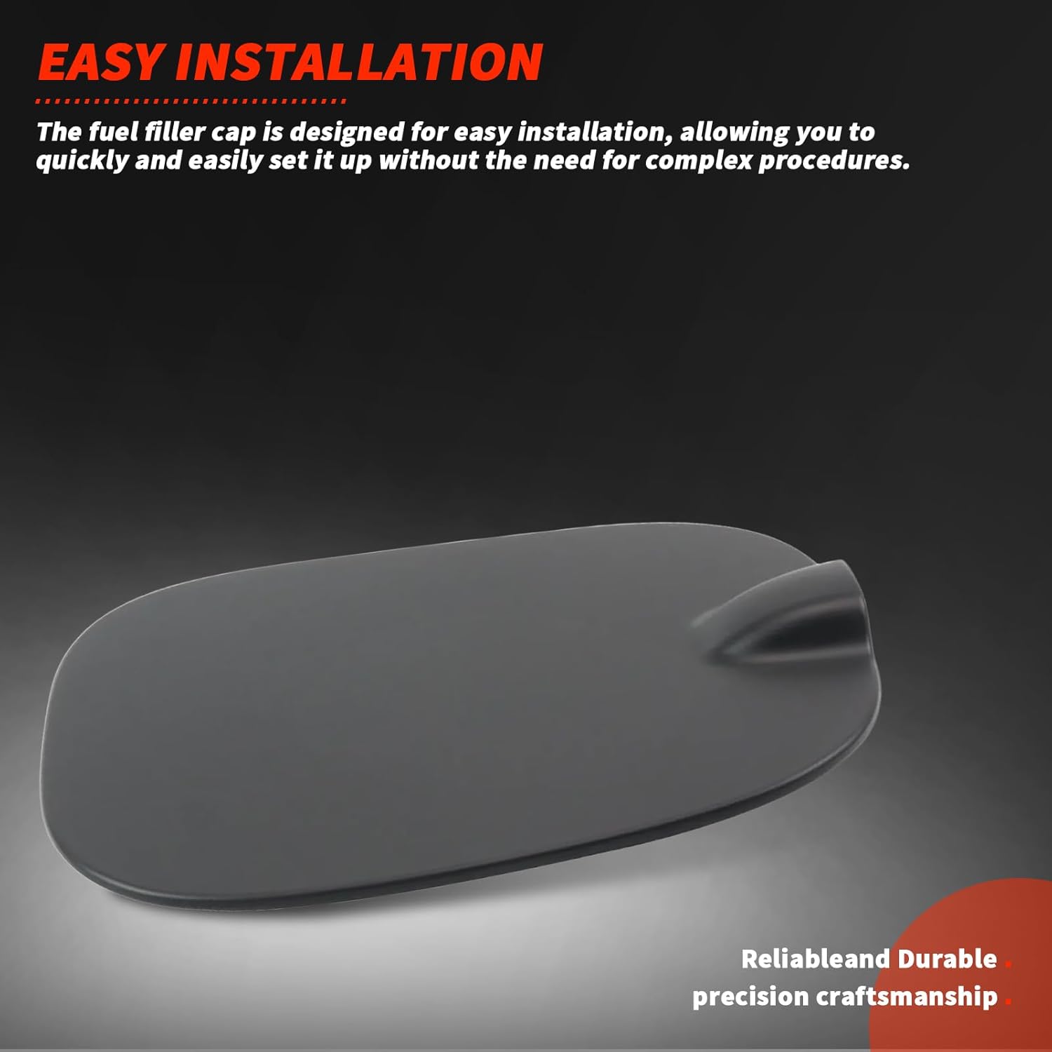 84745968 Fuel Filler Door Cover & Gas Cap Compatible with Chevy Silverado 1500 2019-2024 Gas Tank Door Cover 84745940