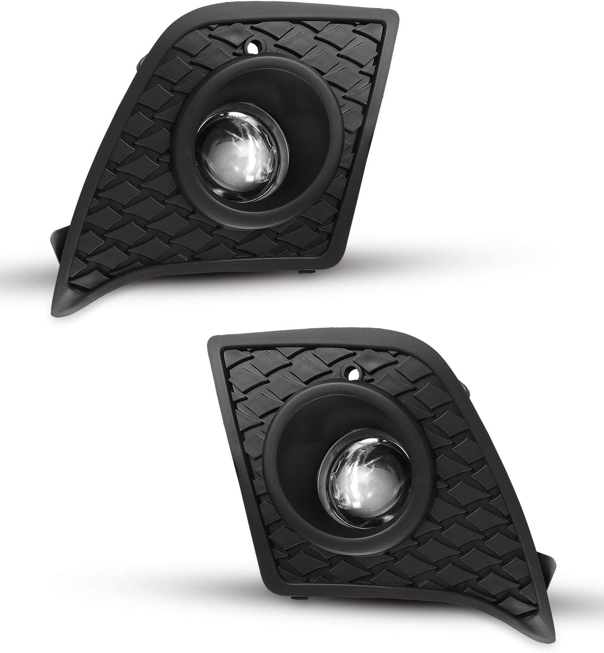 LED Fog Lights For 2001-2003 Honda Civic - Front Bumper Lamps With Wiring
