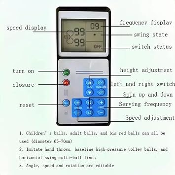 Tennis Ball Machine,Automatic Tennis Ball Throwing Launcher Machine with Remote Control & APP,Adjustable Angle,50 Ball Capacity,For Beginners Solo Training Sports