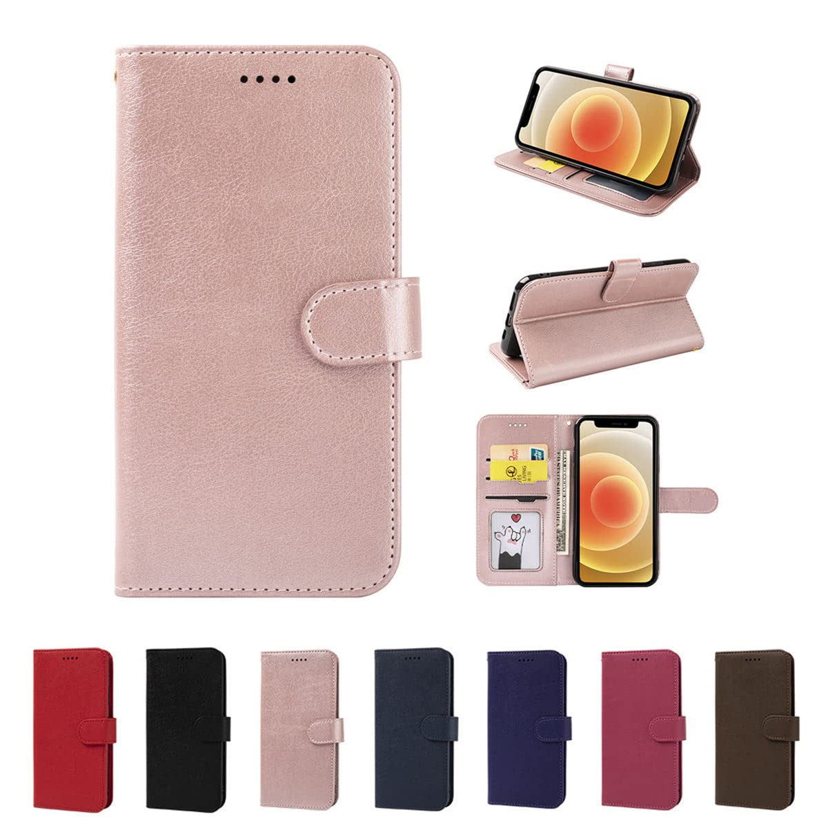 CADORABO Custodia In Silicone TPU E Retro In Vetro Temperato, Cover Per Galaxy A70 A70s Cobalto Viola 86228401