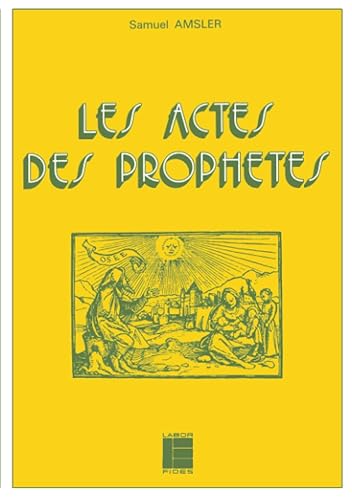 Les actes des prophètes