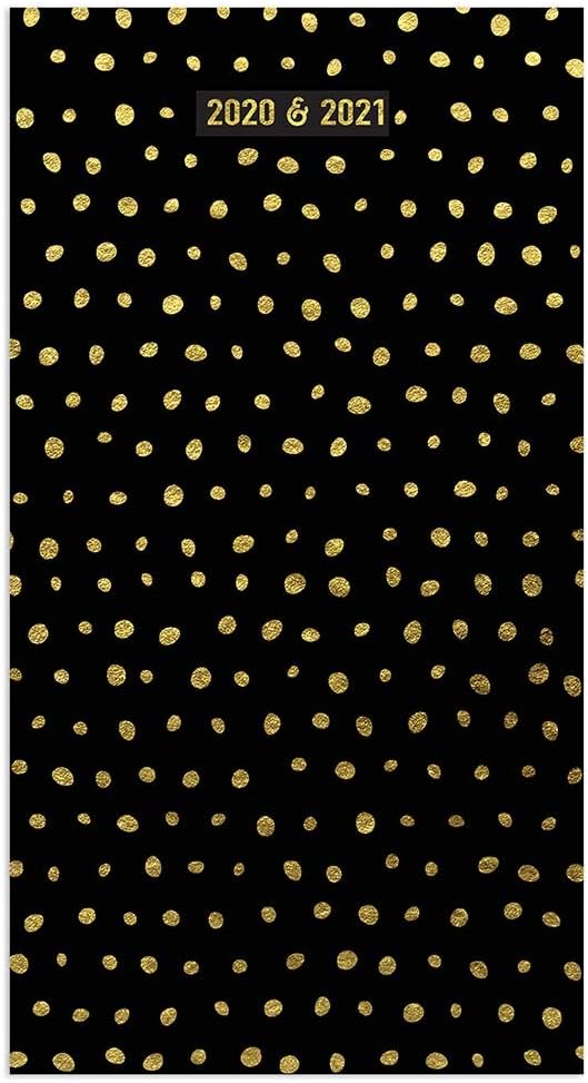 Golden Dots 2-Year 2020-2021 Pocket Planner
