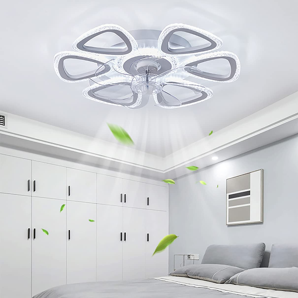 Ventilateur de plafond réversible DC Myyingbin au design contemporain