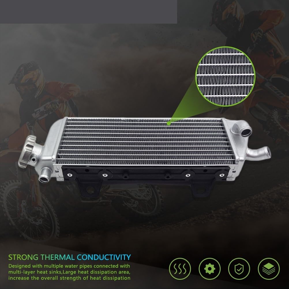 Wentylator chłodnicy Wentylator silnika Pasuje do KTM Pasuje do EXC EXCF SX SXF XC XCF Pasuje do HUSQVARNA FC FE FX TC TE TX 125 250 300 350(Right)