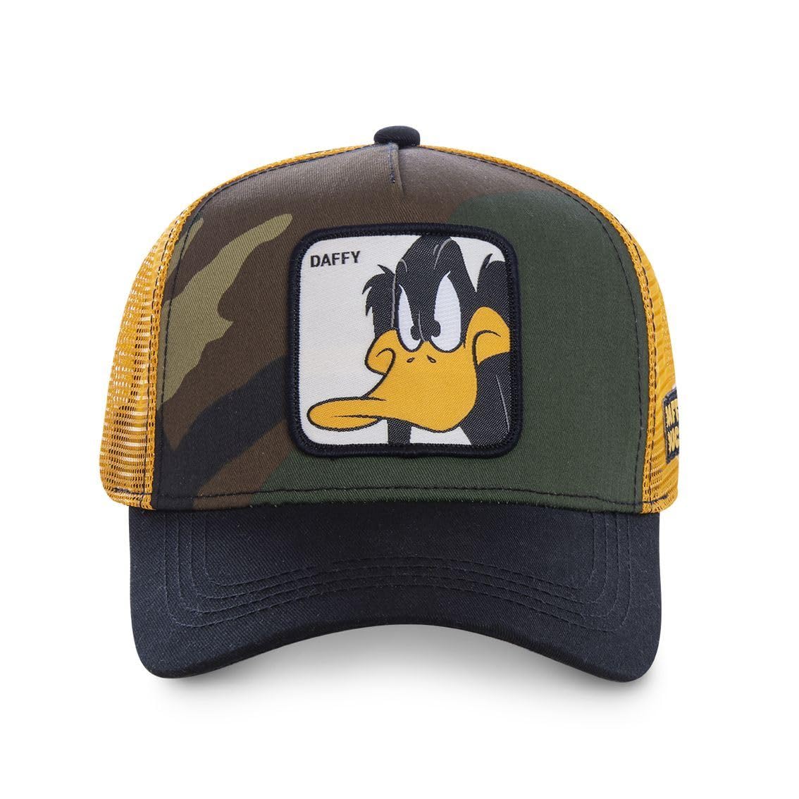 Capslab Daffy Duck Trucker Cap Looney Tunes Camo - One-Size