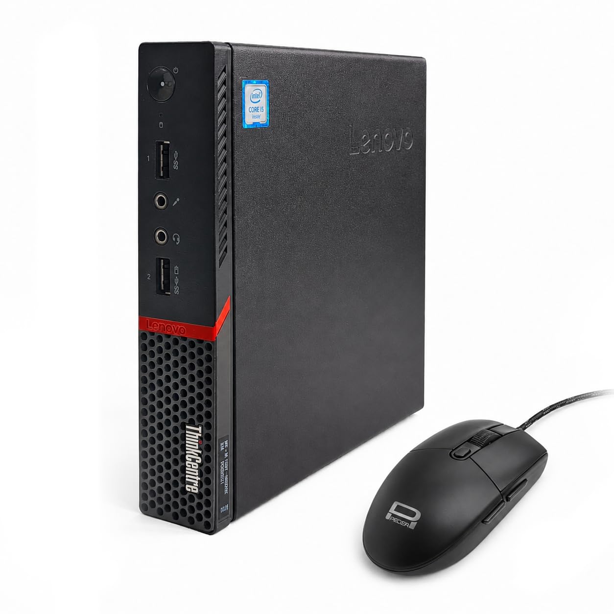 Lenovo ThinkCentre M700 Tiny PC – Intel Core i5-6400T Quad-Core bis 3,1 GHz, 8 GB DDR4 RAM, 256 GB M.2 SSD, Windows 11 Pro, Mini Business Desktop, 2X DisplayPort + VGA, Gigabit LAN (Generalüberholt)