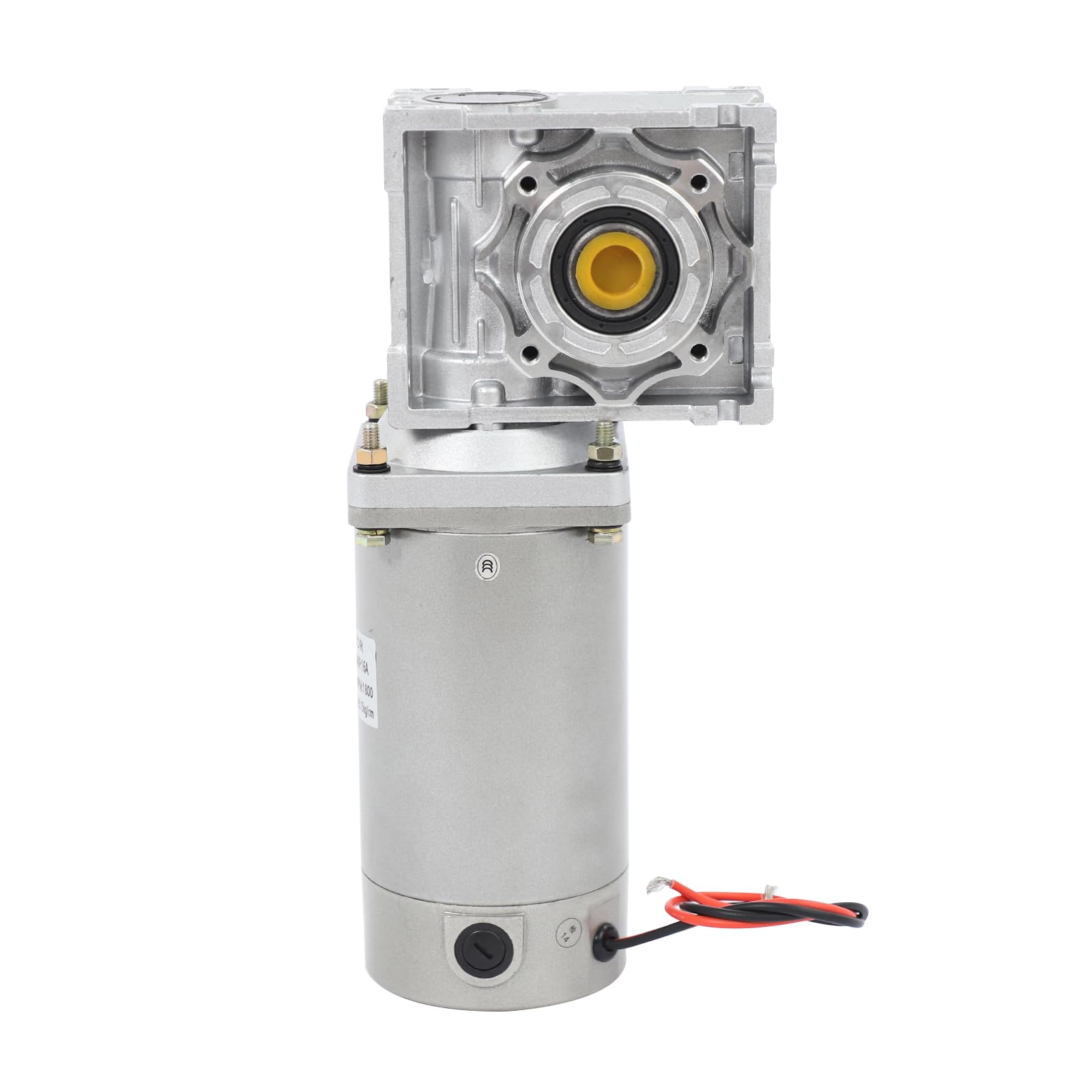 Getriebemotor 300W DC 24V Schneckengetriebemotor 1800RPM Gear Reducer Motor | Einstellbare Geschwindigkeit, Schneckengetriebe Motor mit Selbstverriegelung und Automatischen Abschaltung, Reversierfunktion