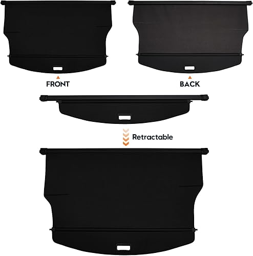 Miniatura 479 de Powerty Cubierta de Carga para Accesorios Kia Sportage 2023-2025 2026, Textura de Lona Cubierta Retráctil para Maletero Trasero de Carga de Equipaje