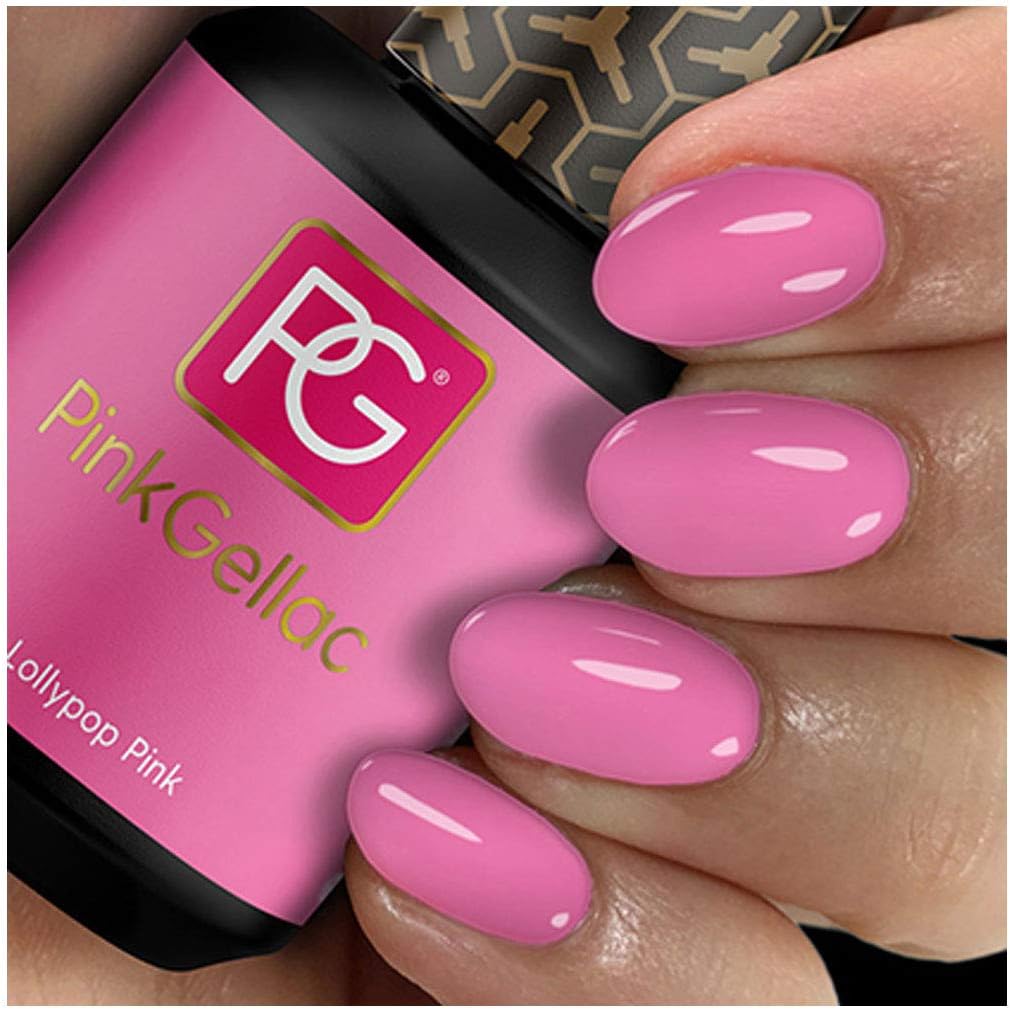 Pink Gellac Lollipop Pink 15ml Gel Nail Polish