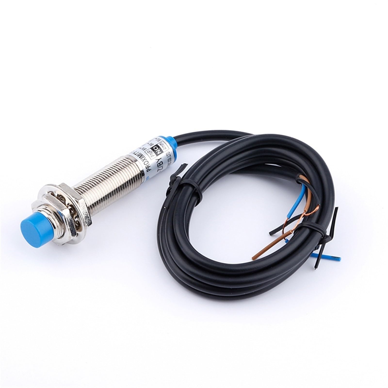 CXFCIHFT Proximity Switch Inductive Proximity Sensor Detection Switch NPN/PNP NO NC 1-15mm Detection Distance Metal Sensor Switches(DC PNP NO and NC)