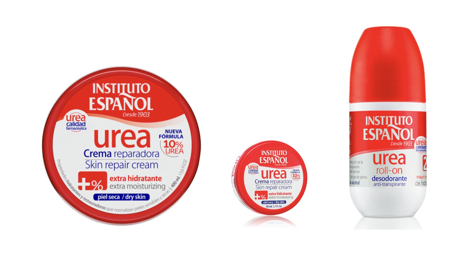 Instituto Espanol Urea Gift Set from Spain-Set of 3 -Urea Repair Series