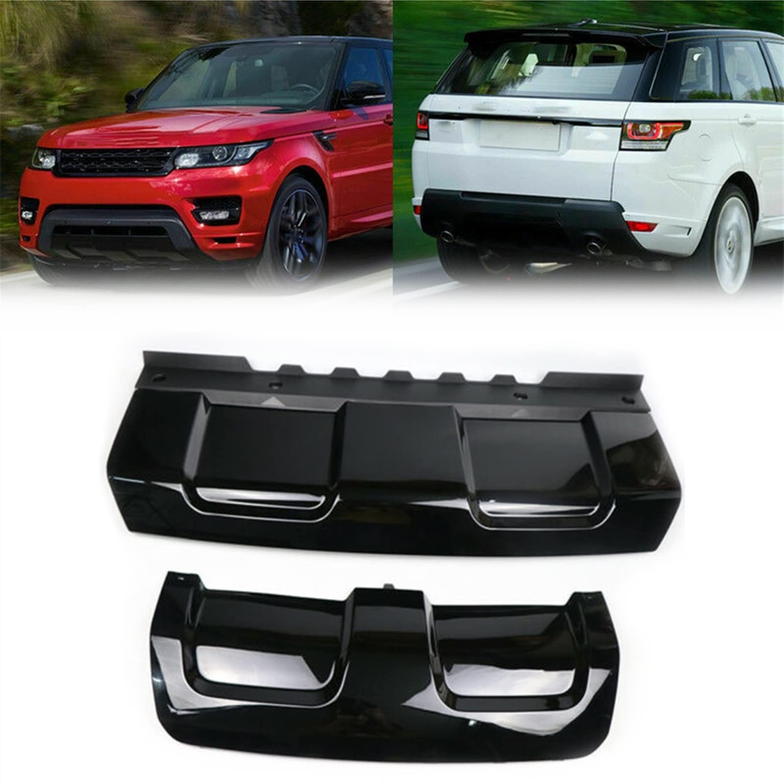 Plaque de protection et diffuseur arrière pour sécuriser le Range Rover Sport 2014-2017