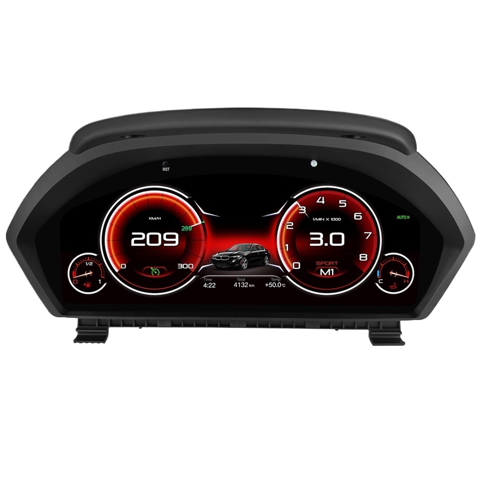 Cyfrowy miernik Do Bmw Serii 3/4 F30 GT-F34 F32 Wyświetlacz Head Up | 2013-2020 Prędkościomierz LCD Styl 12.3 Cal Cyfrowa Deska Rozdzielcza Samochodu