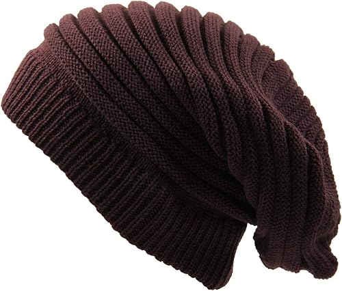 Vista 21 de RW Rasta larga Slinky Beanie Sombreros Negro,Beige,Azul,Gris-Carbón,oliva verde oscuro,Gris,Mostaza,marino,Ciruela,Púrpura,Salvia,gris