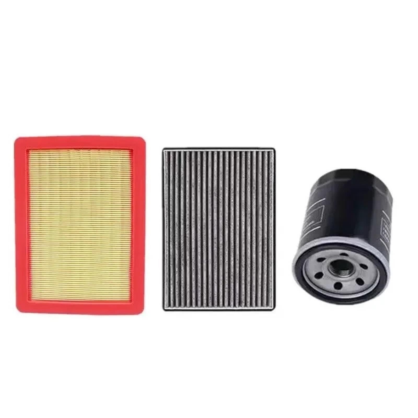Filtr kabinowy Zestaw filtrów samochodowych do klimatyzacji/filtra kabinowego Dongfeng T5 EVO 1.5T, części do konserwacji filtra oleju(1set)