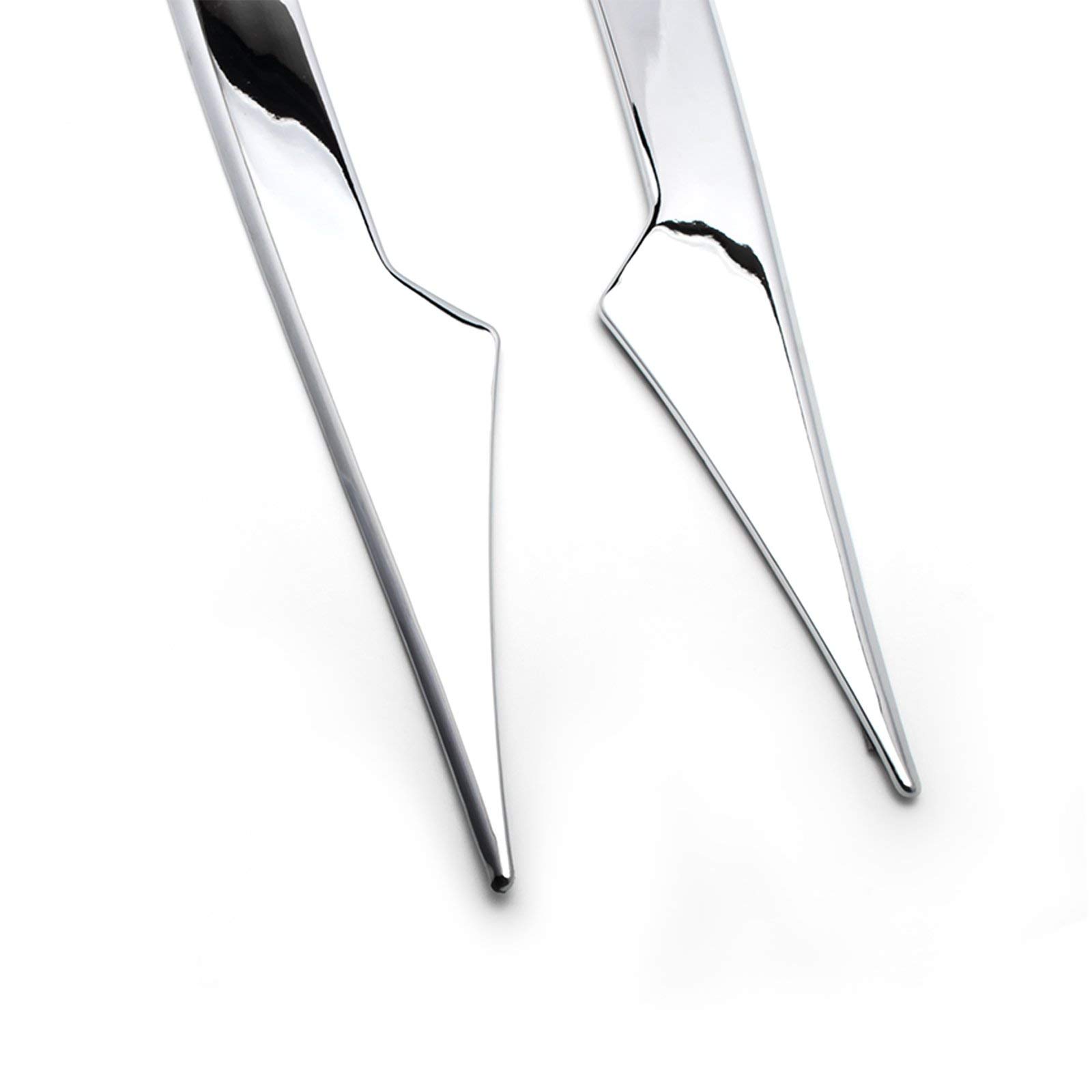 Xotic Tech Exterior Headlight Eyelid Eyebrow Frame Strip Cover Trim Chrome, Compatible with Toyota RAV4 2016-2018