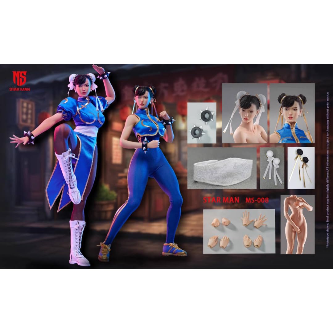 Amazon.co.jp: STAR MAN MS-008 16 Chun li ストリートファイター 