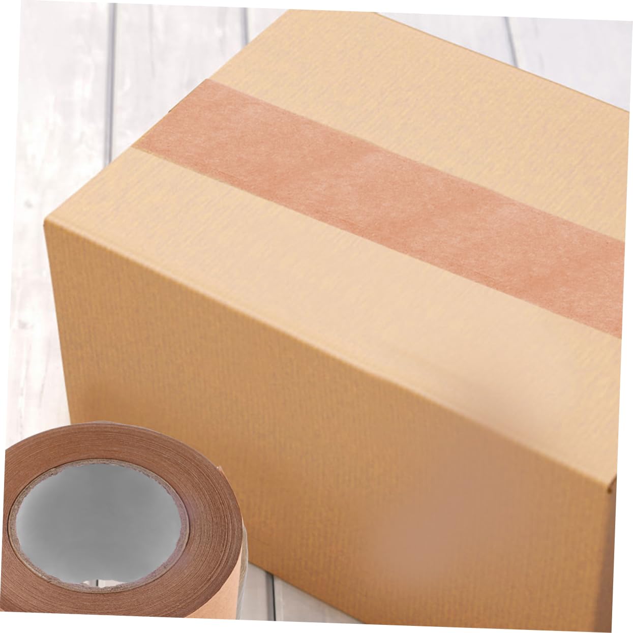 STOBOK 9rollen Multi-use Kraft Klebeband Mit Schreibfläche Wasserdichtes Verpackungsband Für Kartons Bastelarbeiten Und Stark Haftend Für Und Strukturelle Unterstützung