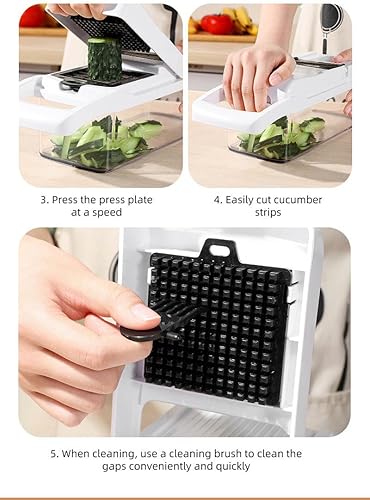 Miniatura 3 de Cortador multifuncional de verduras y frutas