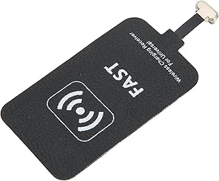 Receptor de carregamento rápido sem fio, receptor de carregamento sem fio de 10 W, interface tipo C, receptor e adaptador de carregamento sem fio de luz ultra fina para celular