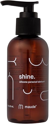 Vista 10 de Maude Shine Lubricante personal de silicona – Lubricante de silicona de larga duración, no pegajoso, hipoalergénico + lubricante personal sin