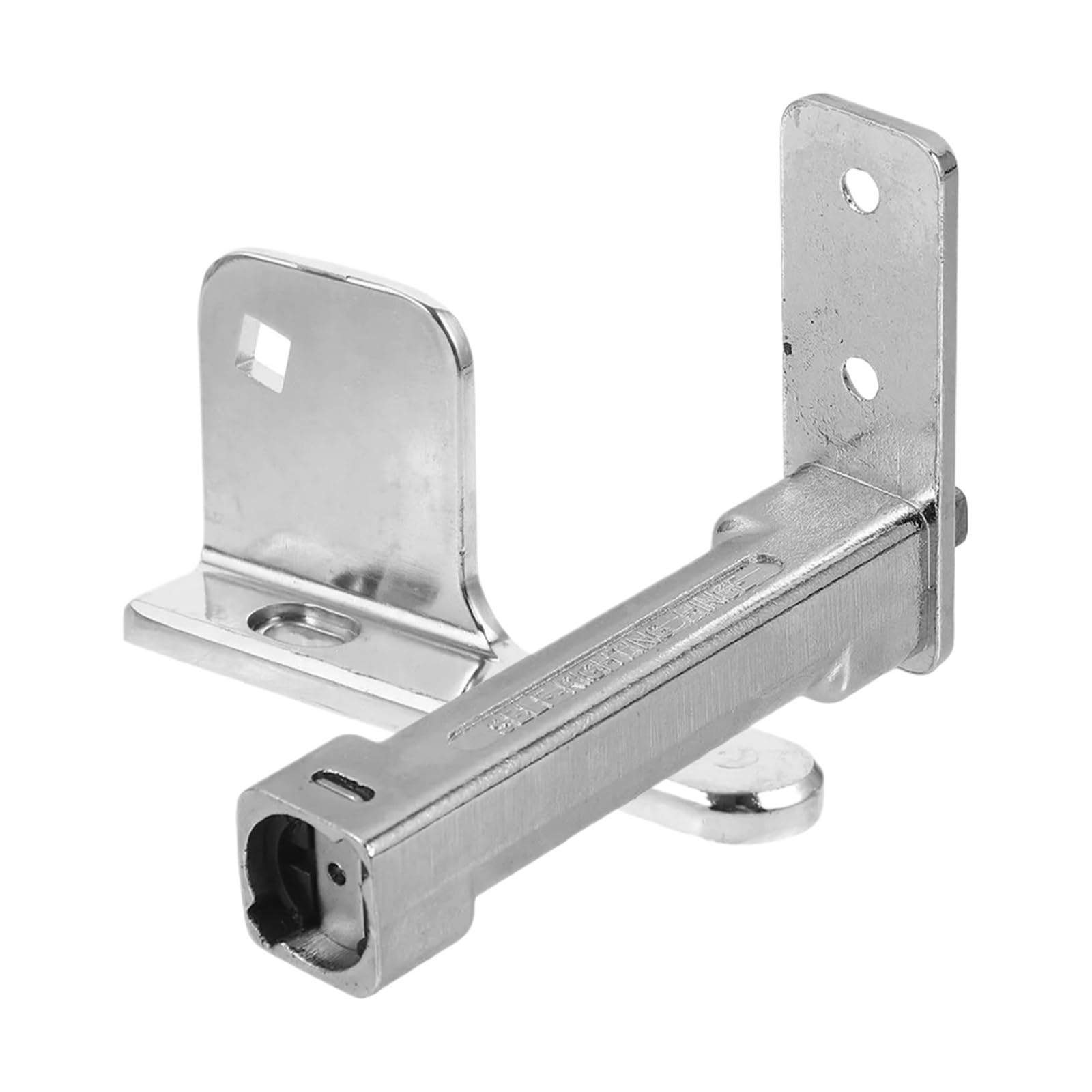 Jweinenl One Color 1Set Metal Heavy Duty Adjustable Freezer Door Hinge Refrigerator Replacement Accessory, Refrigerator Door Hinge