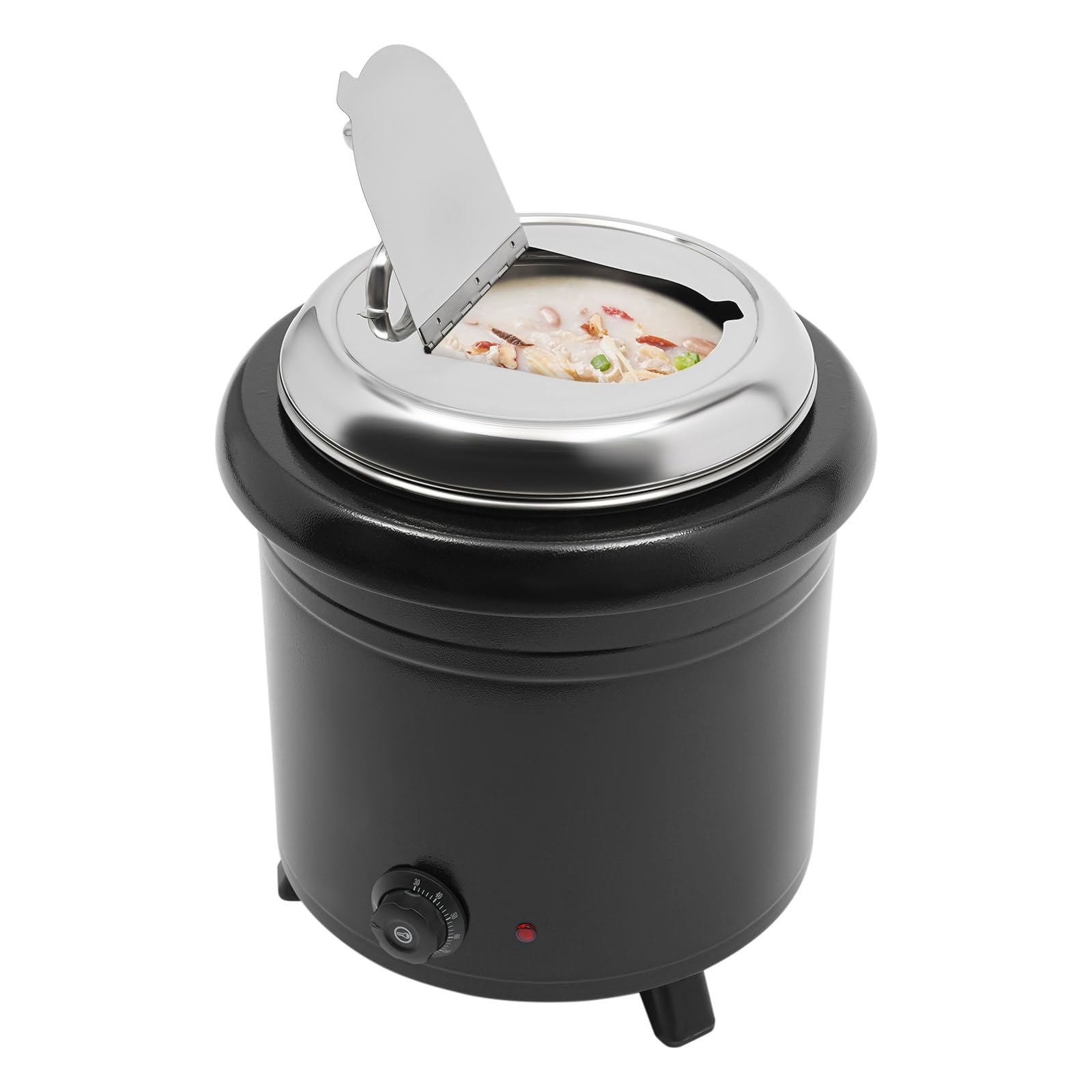 Elektryczny multicooker, podgrzewacz do zupy 12 l, przenośny elektryczny podgrzewacz do zupy, czajnik do zupy 400 W, do podgrzewania gulaszów, serów, gotowanych, nawet gorących napojów