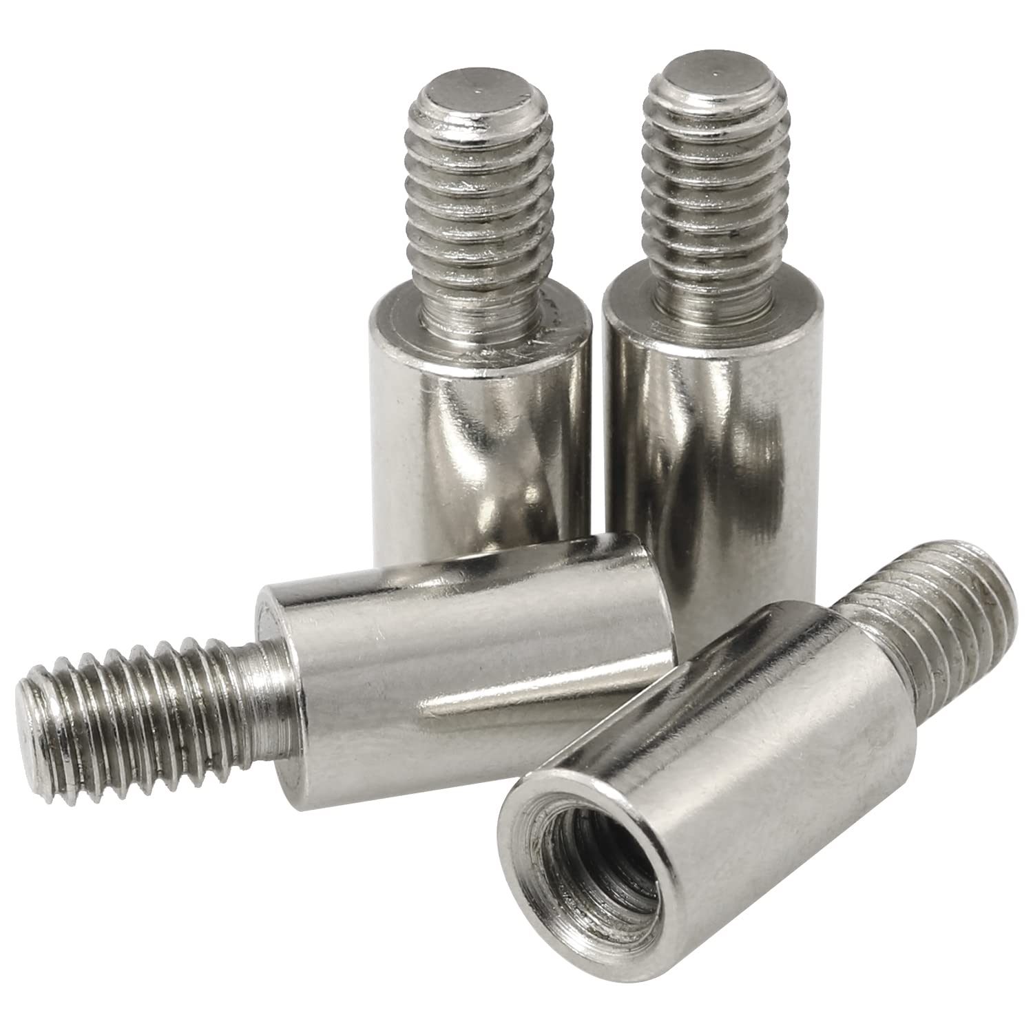 1.5 cm Arcade Game Joystick Extender FMHXG 4PCS 15mm Stainless Steel DIY Shaft Stick Extension Control Rod for Sanwa Joystick/Seimitsu Joystick/Zippyy Joystick/Jamma Extension/Arcade Control