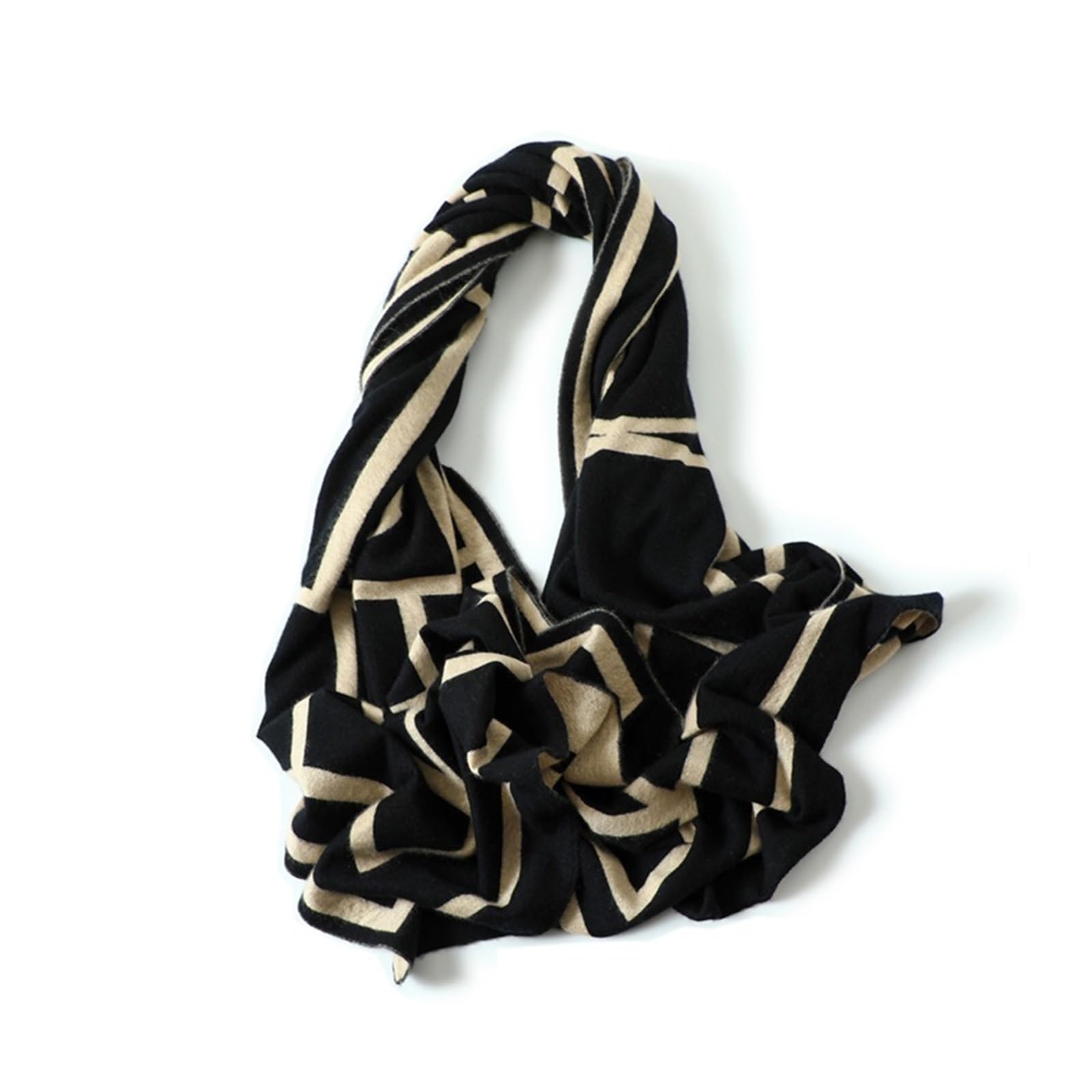 Elegante bufanda cálida y gruesa for otoño e invierno, 100% cachemir puro Chal de invierno
