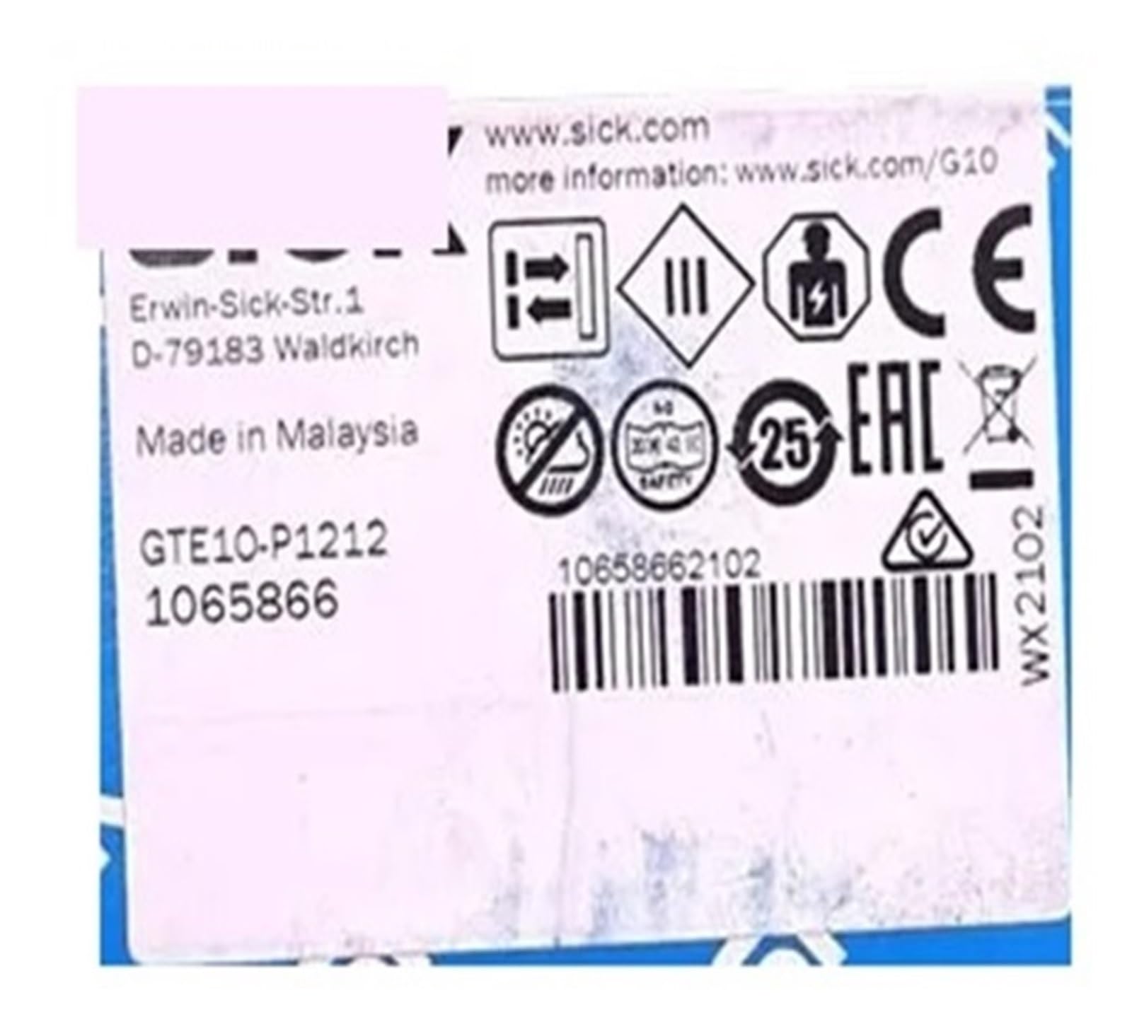 CJKXPZMH GTE10-P1212 Photoelectric switch sensor