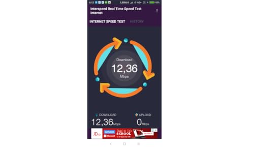 Interspeed Real Time Speed Test Internet