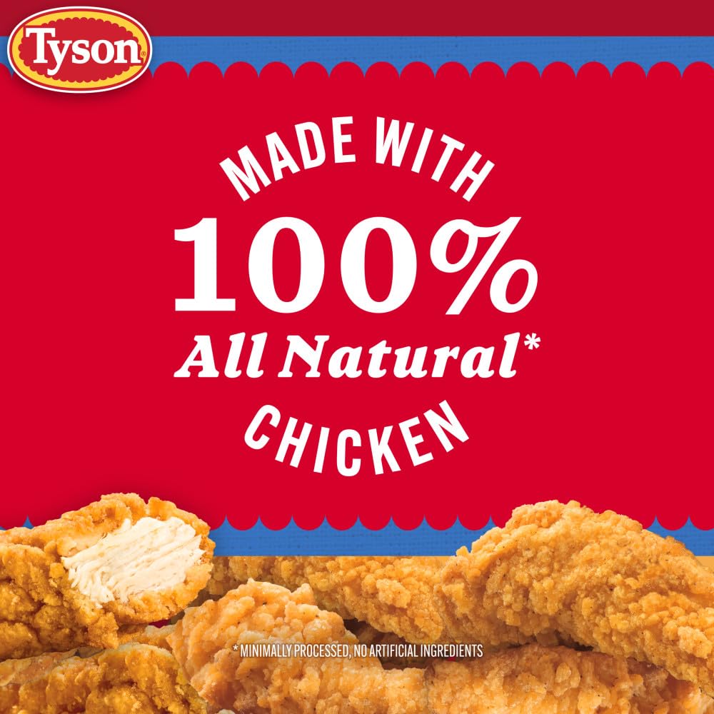 Tyson Fully Cooked Crispy Chicken Strips 25 oz Frozen — view 6