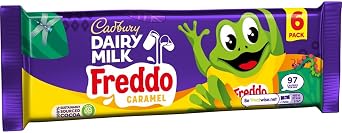 Cadbury Dairy Milk Freddo Chocolate Caramel Bars Multipack, 6x19.5 g