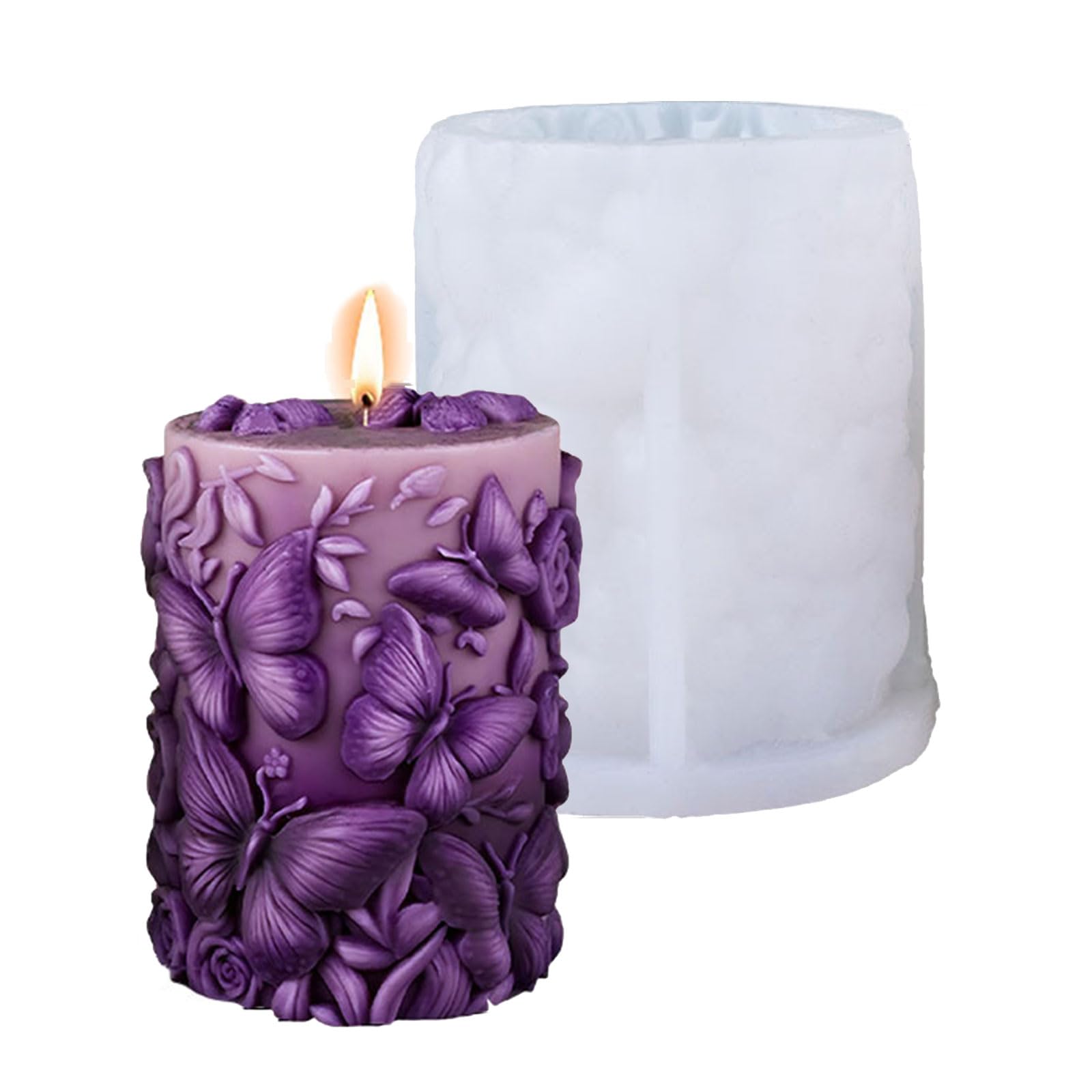Zxfdsfdbnm Detailed Butterfly Shape Ideal for Soaps, and Candy Creations Safe Use Soap