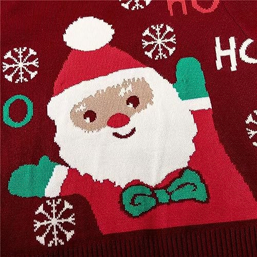 Children's Sweater Boy Christmas Pullover Round Neck Sweater Girl Sweatshirt Children's Sweater4
